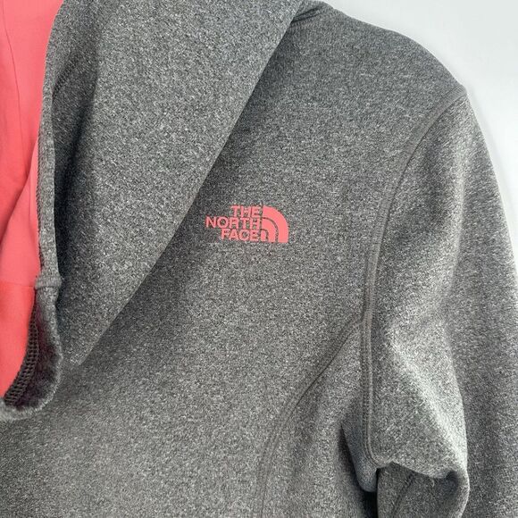 The North Face Hoodie Womens XS Gray Long Sleeve Hand Pockets - Picture 8 of 15